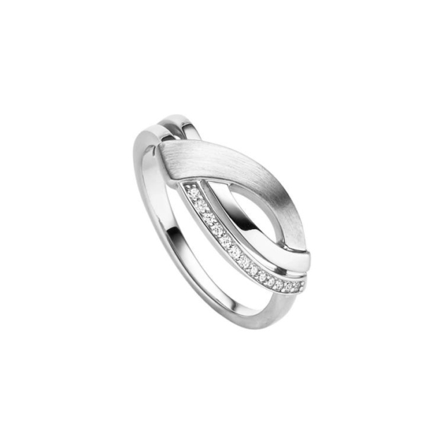 Ring mit 13 Zirkonia
