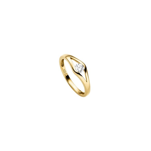 Ring mit 1 Zirkonia