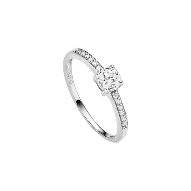 Ring mit 13 Zirkonia