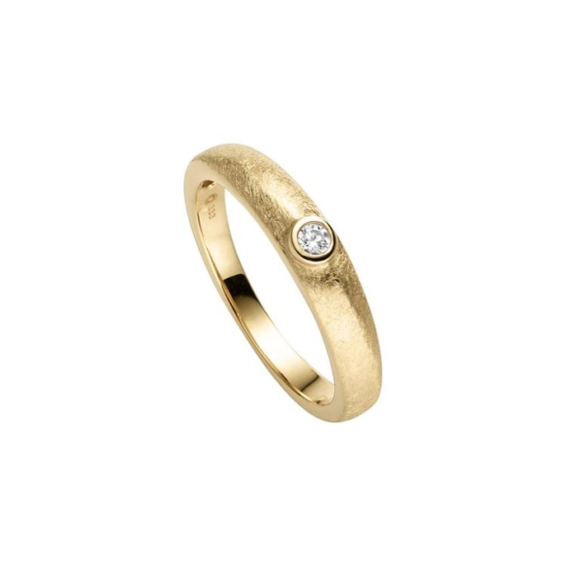 Ring mit 1 Zirkonia