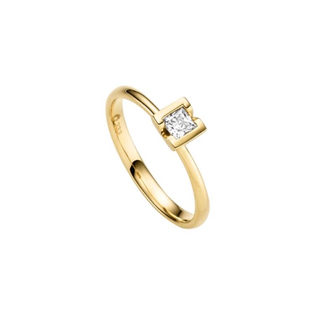 Ring mit 1 Zirkonia